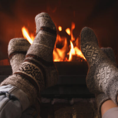 Fireplace for Cozy Fall Evenings