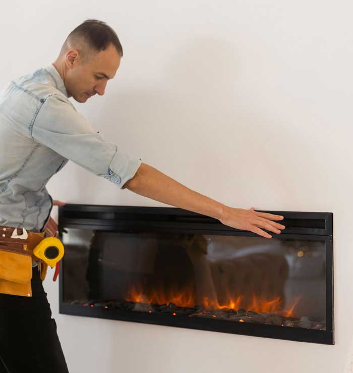 Electric Fireplace Installation Indianapolis | Godby Hearth & Home